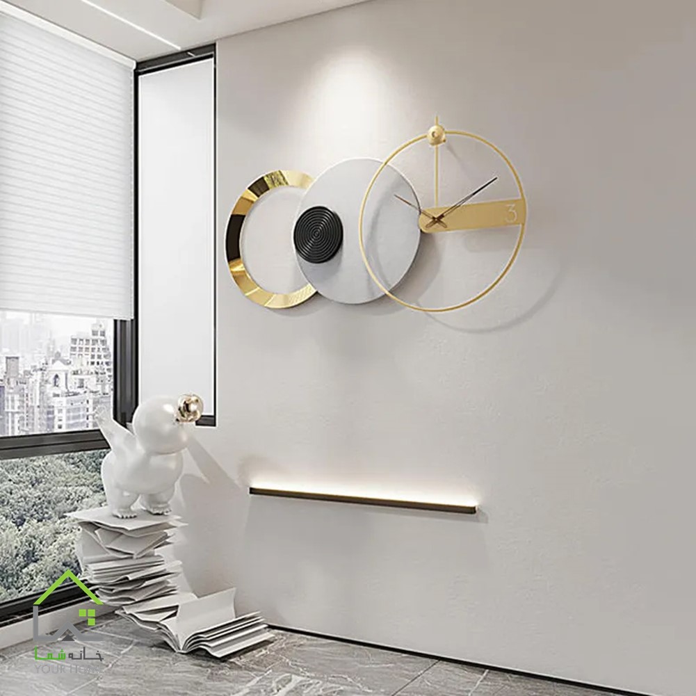 ساعت دیواری مینیمال لوکس پلاس