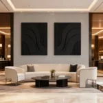 تابلو دیواری نقره‌تاب