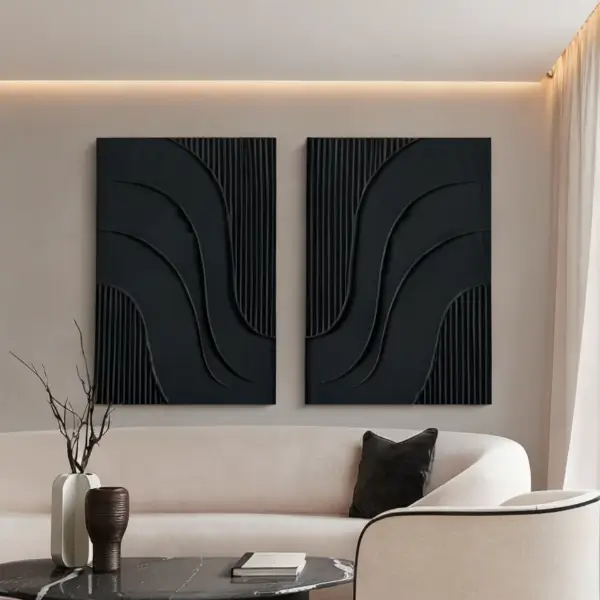 تابلو دیواری نقره‌تاب